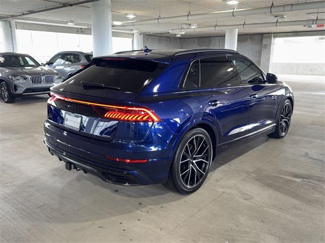 used 2021 Audi Q8 car, priced at $40,600