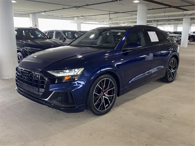 used 2021 Audi Q8 car, priced at $40,600