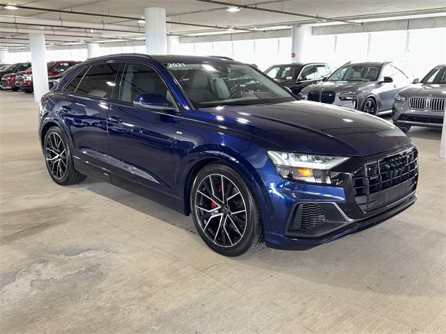 used 2021 Audi Q8 car, priced at $40,600