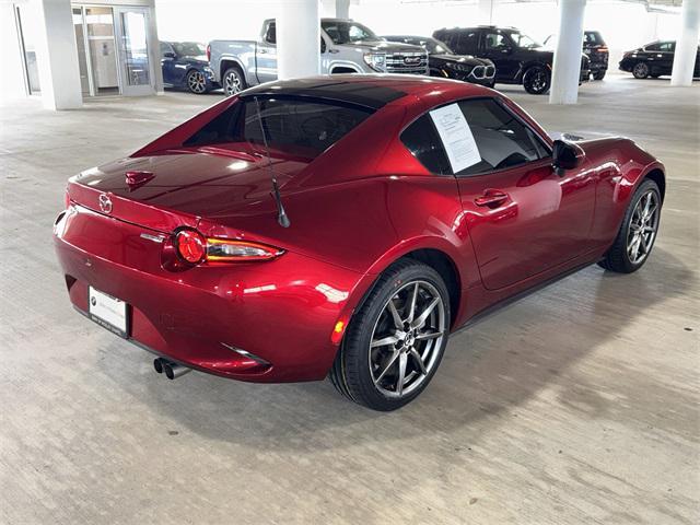 used 2022 Mazda MX-5 Miata RF car, priced at $25,500