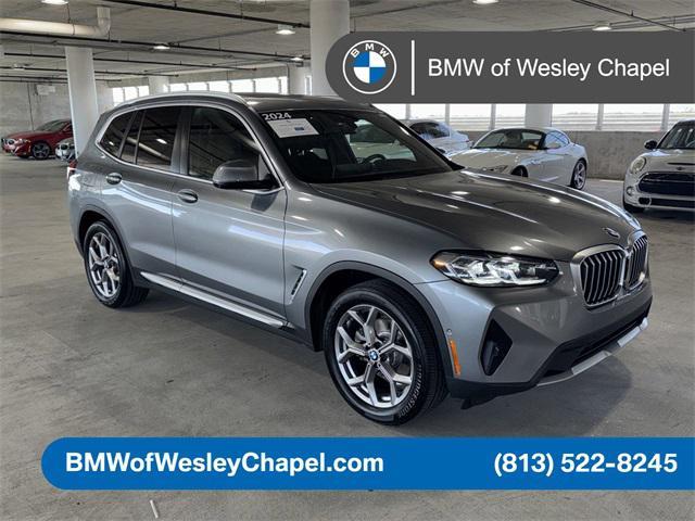 used 2024 BMW X3 car, priced at $46,500