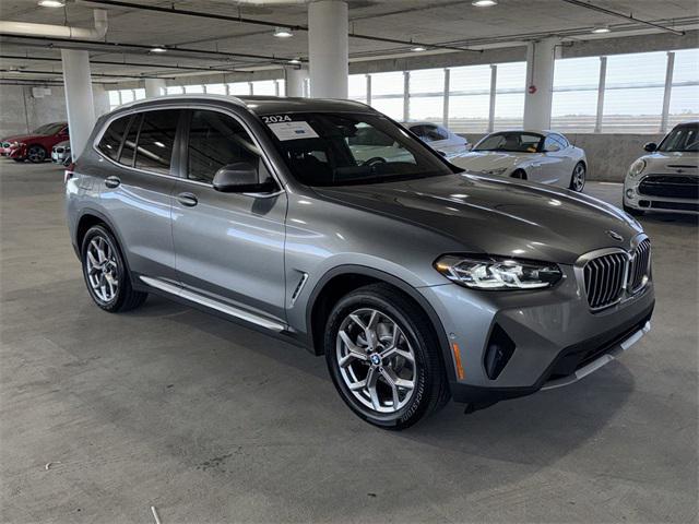 used 2024 BMW X3 car, priced at $46,500