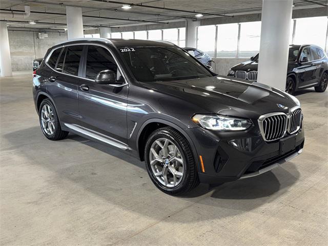 used 2022 BMW X3 car, priced at $30,700