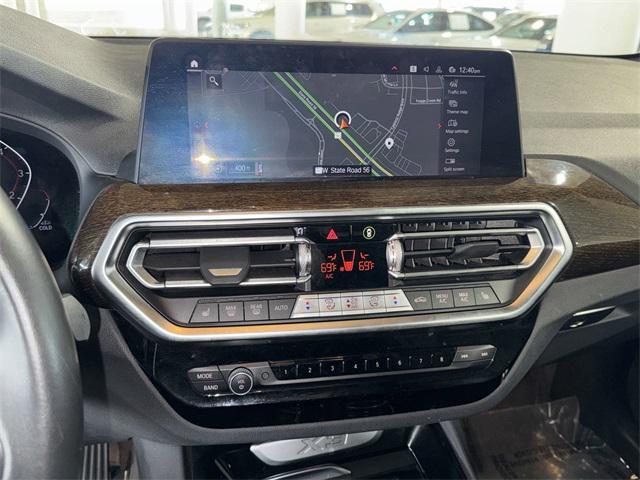 used 2022 BMW X3 car, priced at $28,500