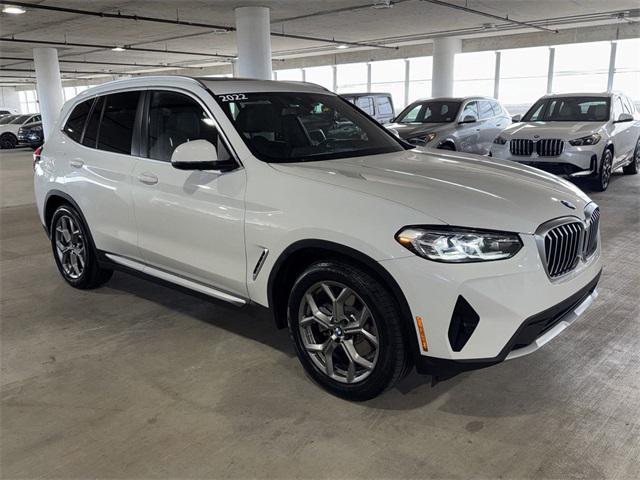 used 2022 BMW X3 car, priced at $28,500