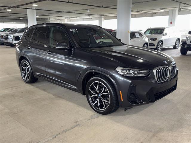 used 2022 BMW X3 car, priced at $33,200