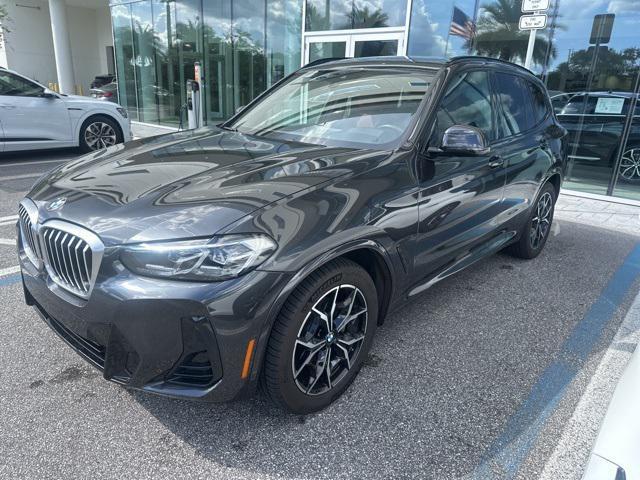 used 2022 BMW X3 car, priced at $33,900