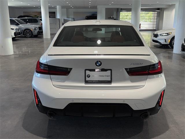 new 2025 BMW 330 car, priced at $54,180