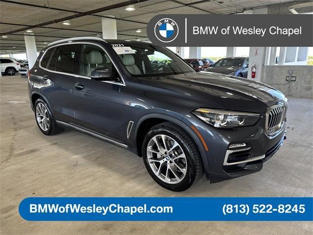 used 2021 BMW X5 car, priced at $42,700