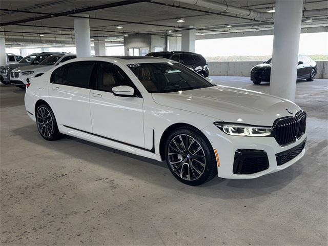 used 2022 BMW 740 car, priced at $45,200
