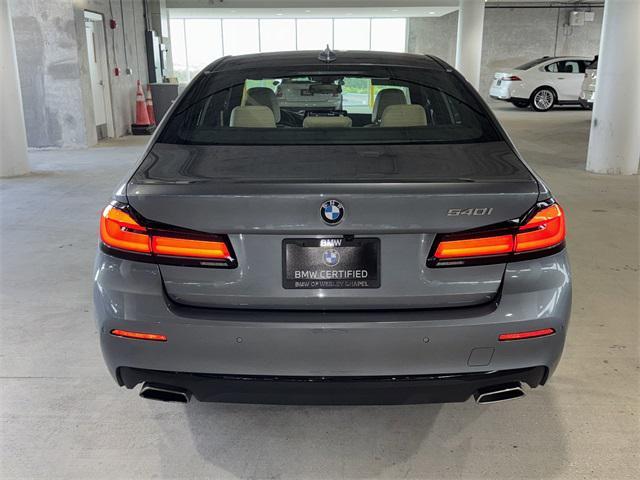 used 2022 BMW 540 car, priced at $45,400