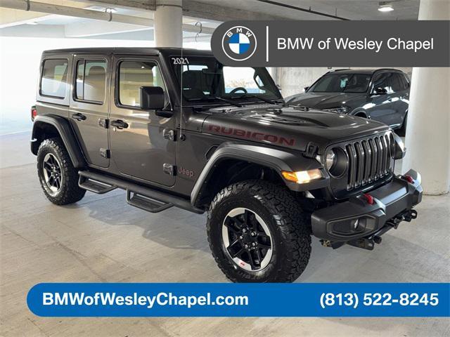 used 2021 Jeep Wrangler Unlimited car, priced at $39,400