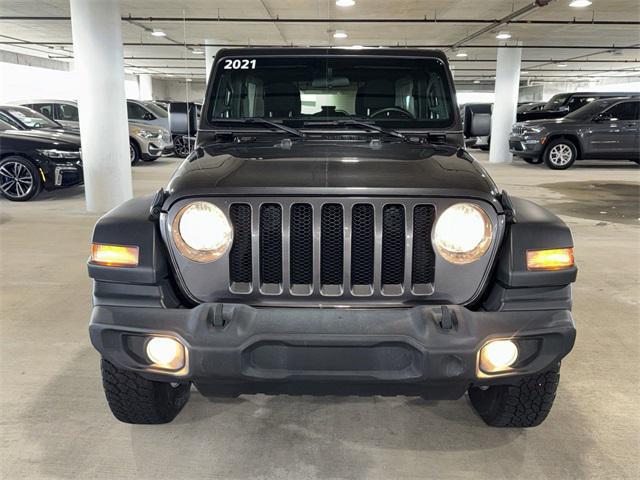 used 2021 Jeep Wrangler Unlimited car, priced at $31,400