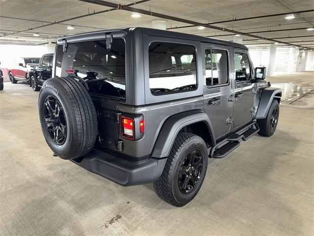 used 2021 Jeep Wrangler Unlimited car, priced at $31,400