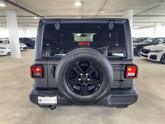 used 2021 Jeep Wrangler Unlimited car, priced at $31,400