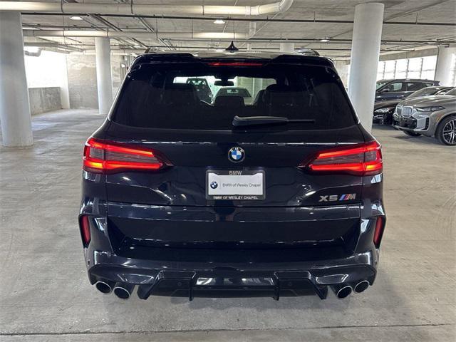 used 2022 BMW X5 M car, priced at $73,900