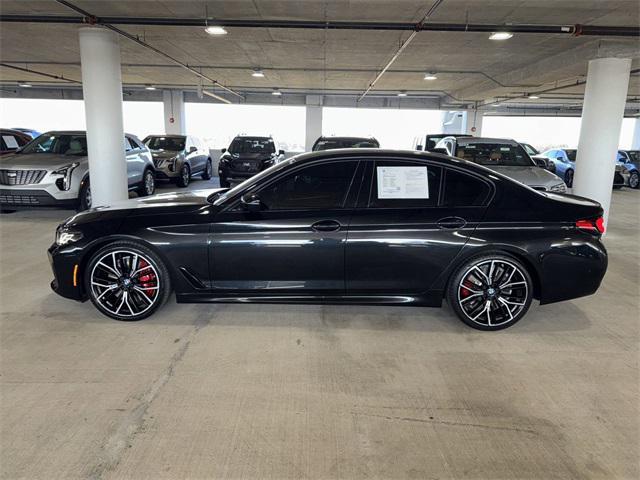 used 2022 BMW M550 car, priced at $53,000