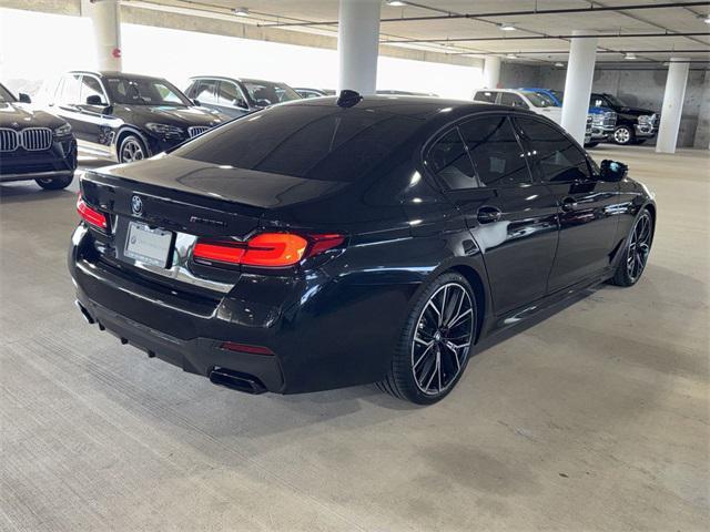 used 2022 BMW M550 car, priced at $53,000