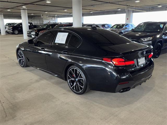 used 2022 BMW M550 car, priced at $53,000