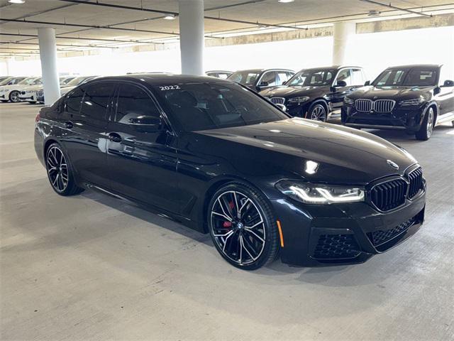 used 2022 BMW M550 car, priced at $53,000