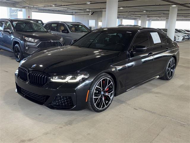 used 2022 BMW M550 car, priced at $53,000