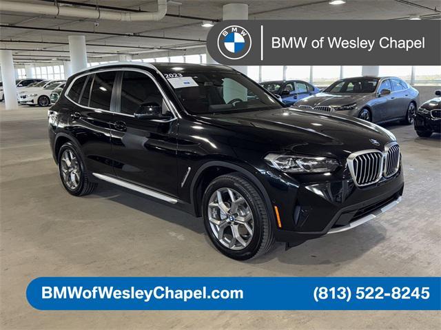 used 2023 BMW X3 car, priced at $39,526