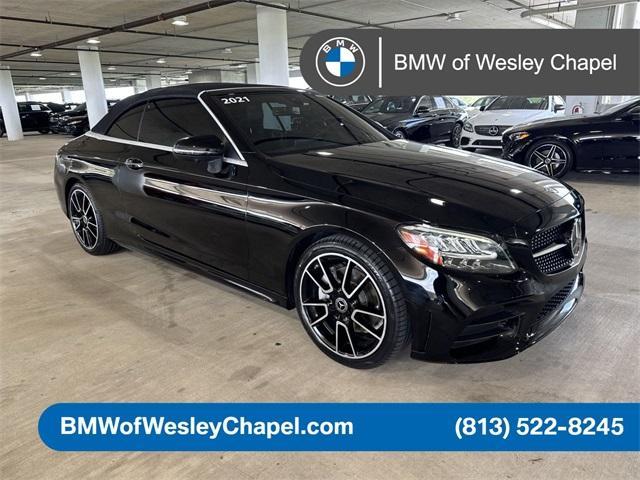 used 2021 Mercedes-Benz C-Class car, priced at $44,000