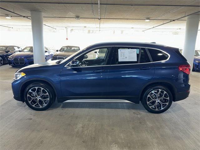 used 2021 BMW X1 car, priced at $27,500