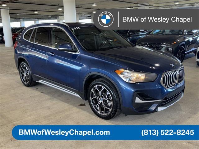 used 2021 BMW X1 car, priced at $27,500