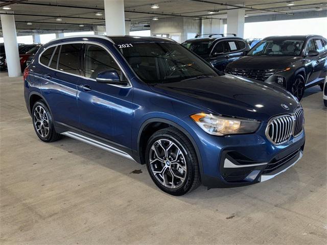 used 2021 BMW X1 car, priced at $27,500