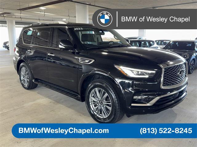 used 2023 INFINITI QX80 car, priced at $53,400