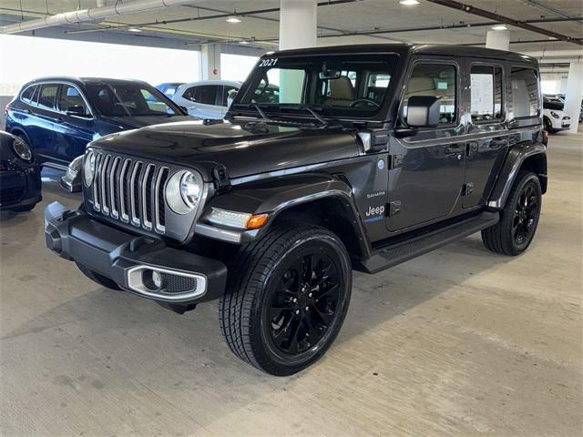 used 2021 Jeep Wrangler Unlimited car, priced at $32,400