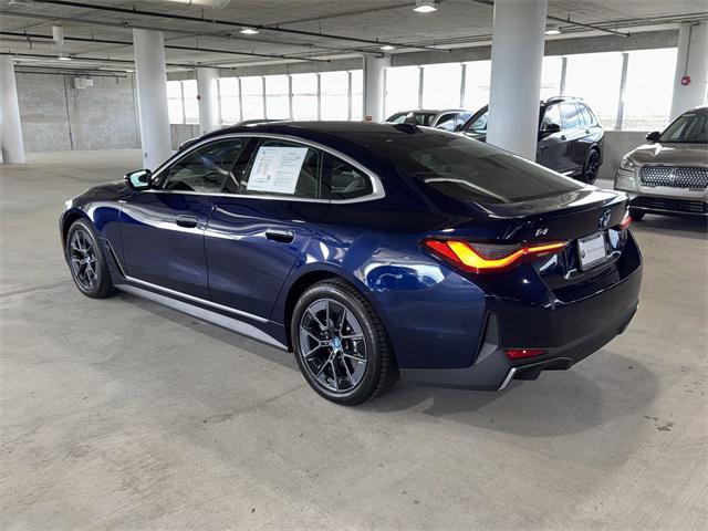 used 2023 BMW i4 Gran Coupe car, priced at $37,000