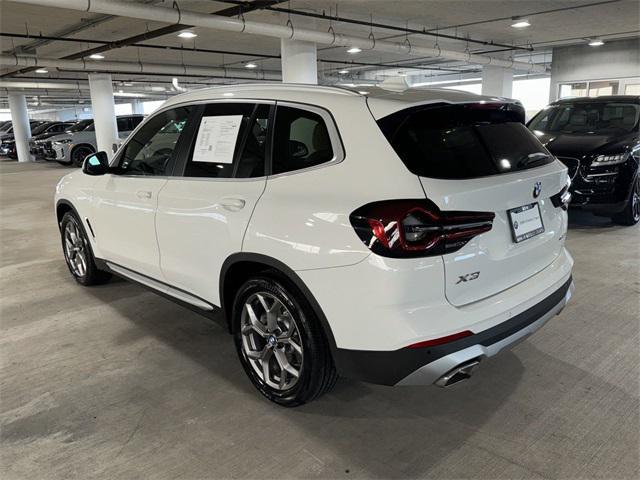 used 2022 BMW X3 car, priced at $37,500