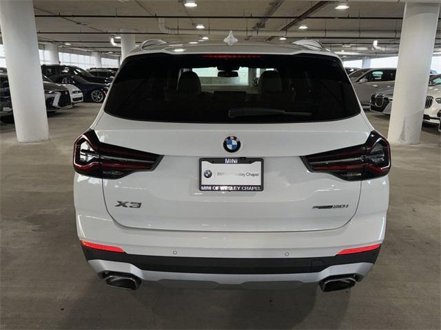 used 2022 BMW X3 car, priced at $37,500