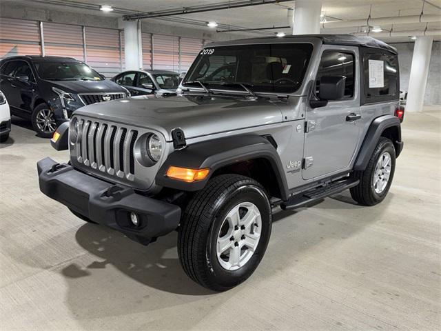 used 2019 Jeep Wrangler car, priced at $25,000