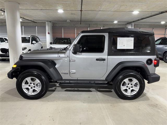 used 2019 Jeep Wrangler car, priced at $25,000