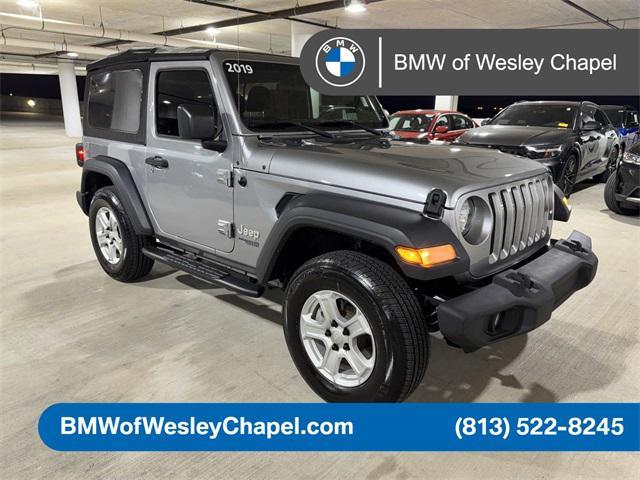 used 2019 Jeep Wrangler car, priced at $25,000