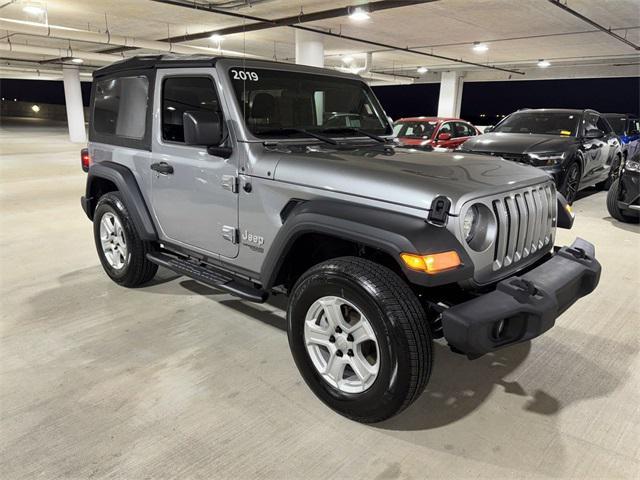 used 2019 Jeep Wrangler car, priced at $25,000