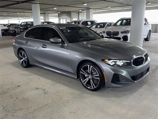 used 2024 BMW 330e car, priced at $46,000
