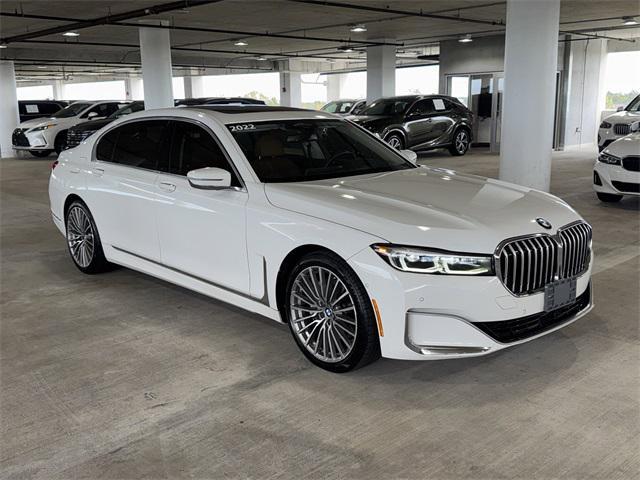 used 2022 BMW 740 car, priced at $44,999