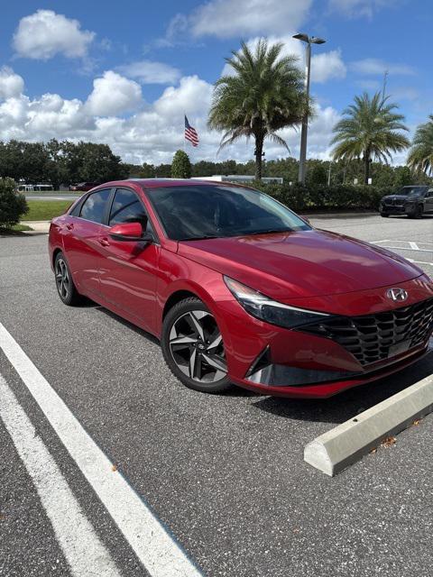 used 2021 Hyundai Elantra car, priced at $16,515