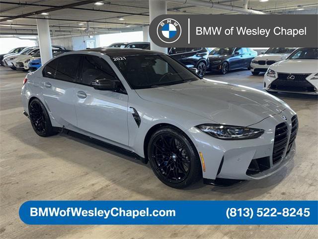 used 2021 BMW M3 car, priced at $69,750