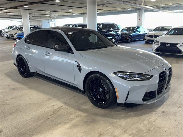 used 2021 BMW M3 car, priced at $69,750