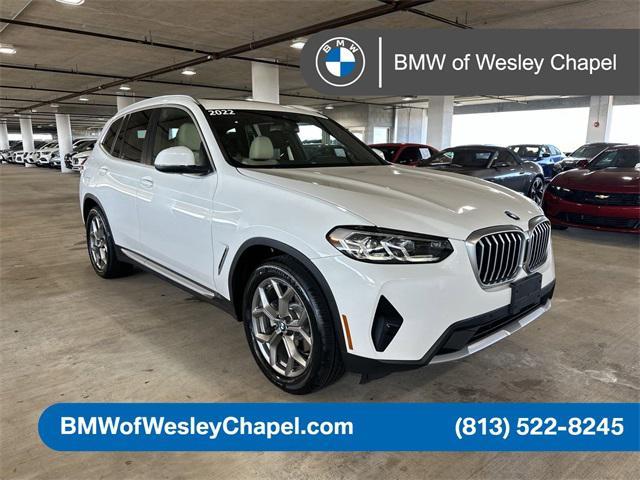 used 2022 BMW X3 car, priced at $32,900