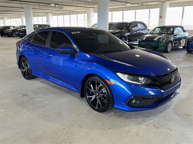 used 2019 Honda Civic car, priced at $16,300