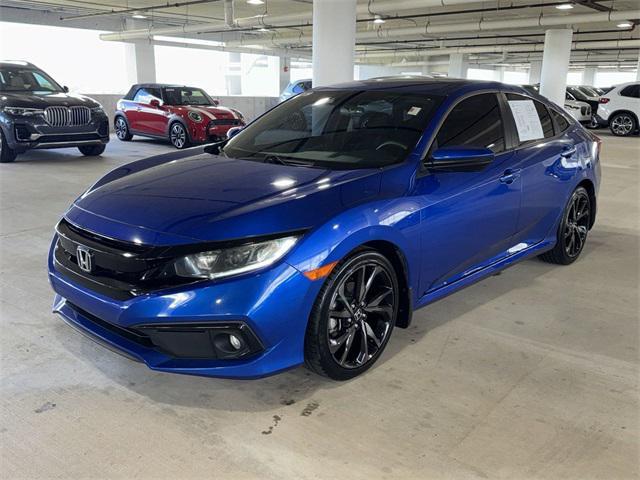 used 2019 Honda Civic car, priced at $16,300