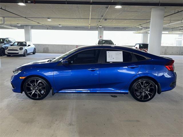 used 2019 Honda Civic car, priced at $16,300