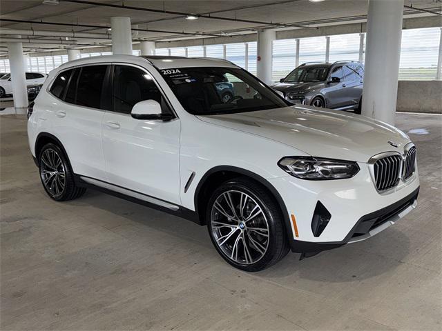 used 2024 BMW X3 car, priced at $44,900