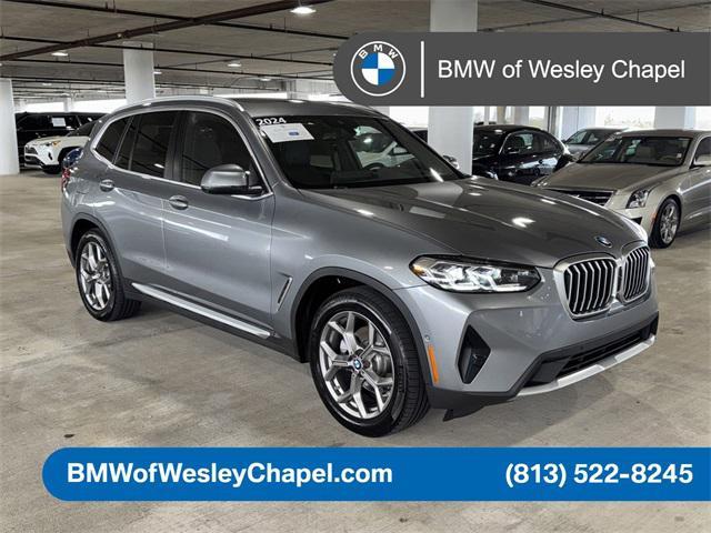 used 2024 BMW X3 car, priced at $43,900